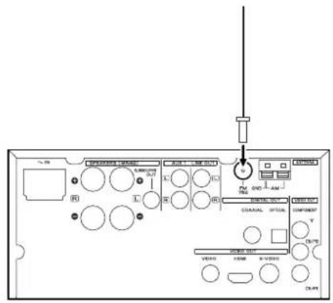 TEAC DRH300B - Antena de FM interior - 1