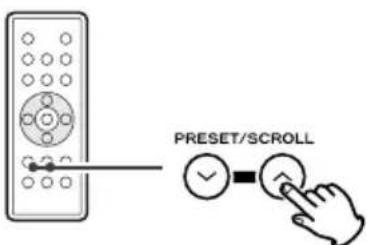 TEAC SRLX5IS - PréRéglage de stations - 2