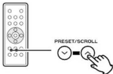 TEAC SRLX5IS - Comment rappeler des stations préréglées - 3