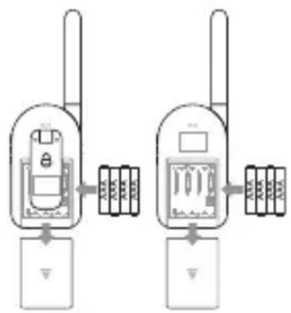SWISSVOICE Babycom 143 - Ihr Babycom 143 anschliessen Batterien einlagen (Eltern- und Babyeinheit) - 1