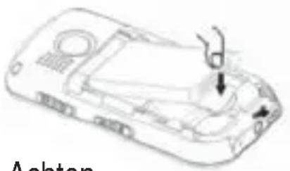 SWISSVOICE MP03 - SIM-Karte und Akku einsetzen - 2