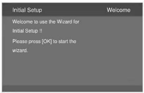 SWEEX TV122 - Configuration du Menu du téléviseur (lors de la première utilisation seulement) - 1