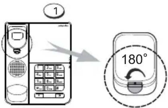 SWISSVOICE CP20 - Montaż na scianie - 1
