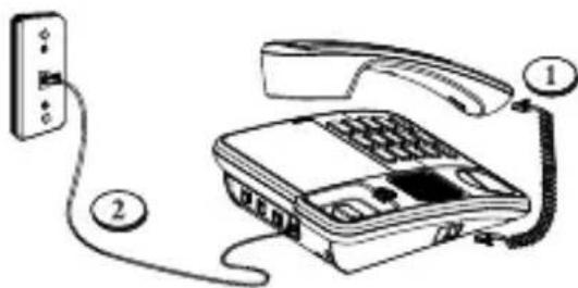 SWISSVOICE CP20 - Installation du téléphone - 1