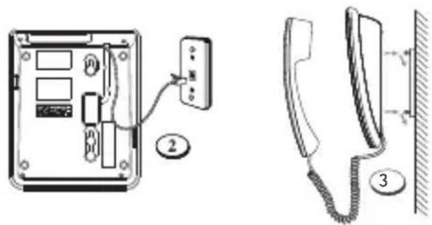 SWISSVOICE CP30 - Allacciamento del telefono - 3