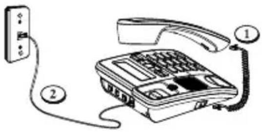 SWISSVOICE CP30 - Installation du téléphone - 1