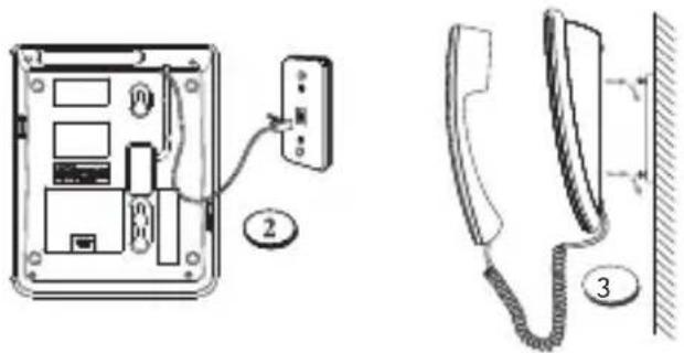 SWISSVOICE CP40 - Montaggio a parete - 4