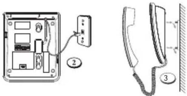 SWISSVOICE CP40 - Wandmontage - 4