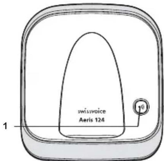 SWISSVOICE Aeris 124 CH - Tasten Mobilteil - 2