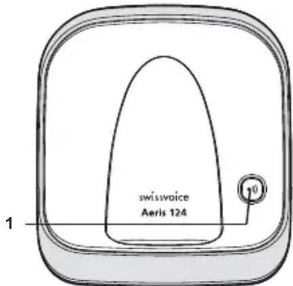 SWISSVOICE Aeris 124 CH - Keys Handset keys - 2