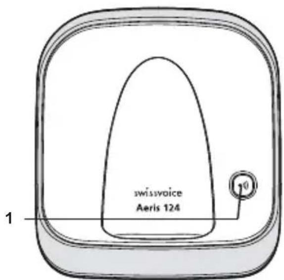 SWISSVOICE Aeris 124 CH - Touches Combiné - 2