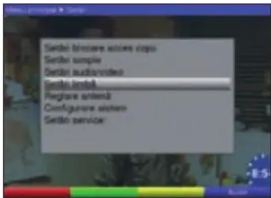 TECHNISAT DiGYBOXX T4 - Setări limbă - 1