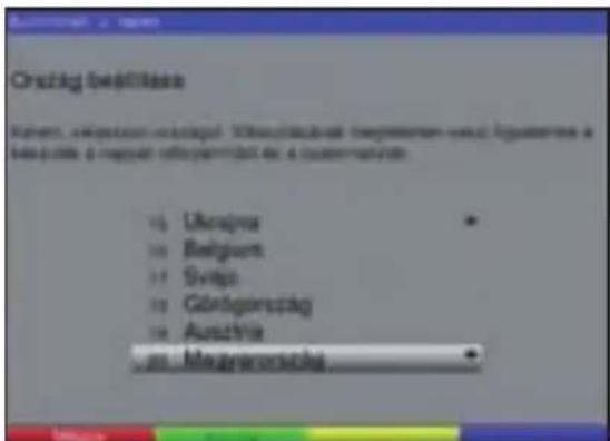 TECHNISAT DiGYBOXX T4 - Országfüggő beállítások - 1