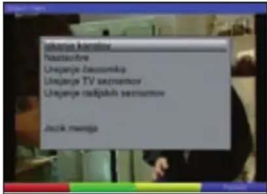 TECHNISAT DiGYBOXX T4 - Jezik menijev - 1