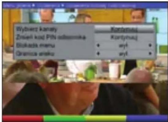 TECHNISAT DiGYBOXX T4 - Blokada rodzicielska - 1