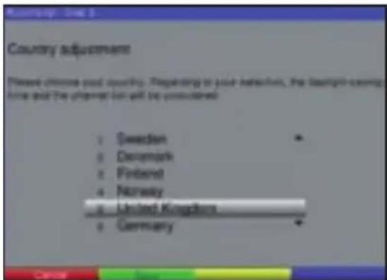 TECHNISAT DiGYBOXX T4 - Country adjustment (Riigi valimine) - 1