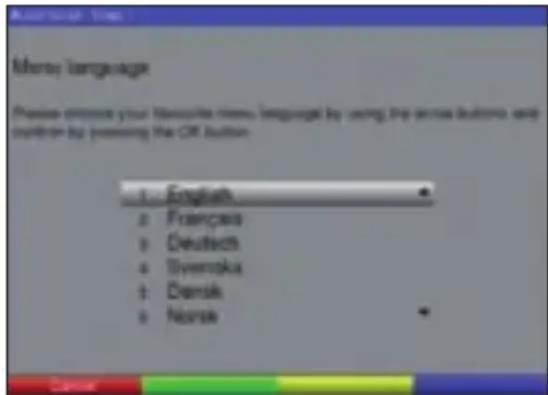 TECHNISAT DiGYBOXX T4 - Menu language (Γλώσσα μενού) - 1