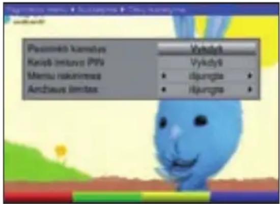 TECHNISAT DiGYBOXX T4 - Apsauga nuo vaikų - 1