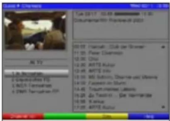 TECHNISAT DiGYBOXX T4 - Attivazione della guida TV - 3