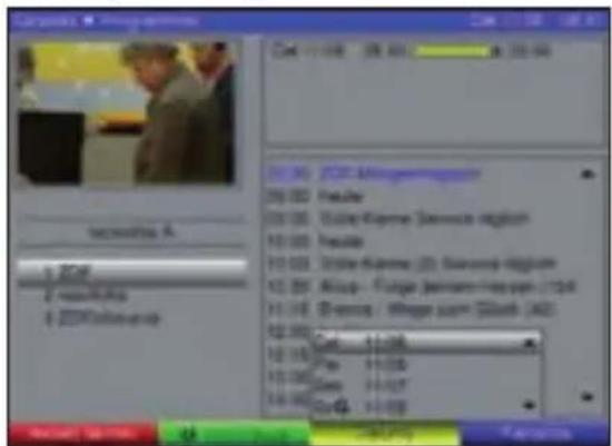 TECHNISAT DiGYBOXX T4 - EPG Info (elektronisko programmu žurnāla informācija) - 2