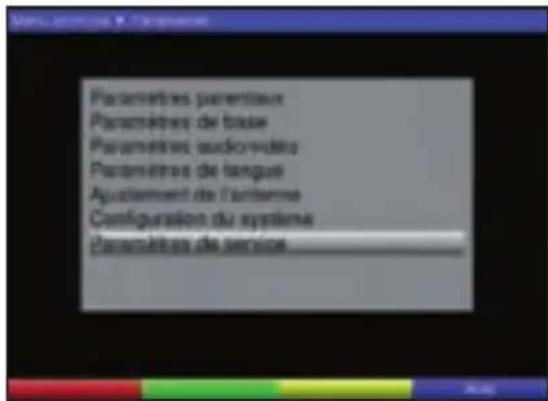 TECHNISAT DiGYBOXX T4 - Paramètres maintenance - 2