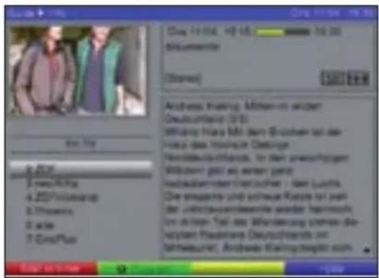 TECHNISAT DiGYBOXX T4 - EPG-info - 1