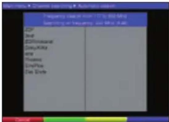 TECHNISAT DiGYBOXX T4 - After the search is complete - 1
