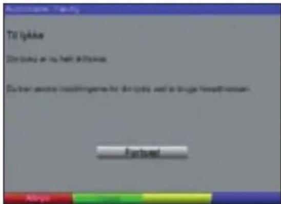 TECHNISAT DiGYBOXX T4 - Afslutning af installationsassistenten - 1