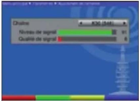 TECHNISAT DiGYBOXX T4 - Réglage antenne - 2