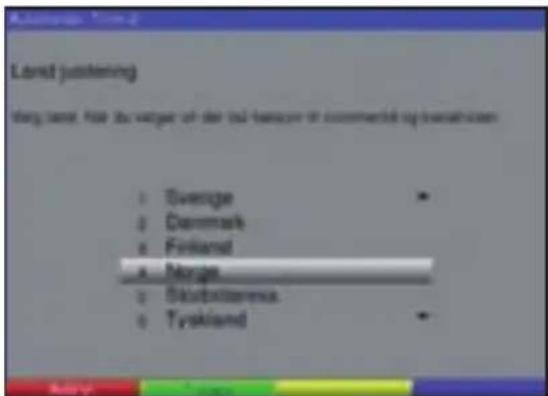 TECHNISAT DiGYBOXX T4 - Landsinnstilling - 1