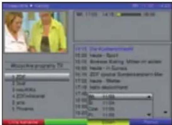 TECHNISAT DiGYBOXX T4 - Informacje EPG - 2