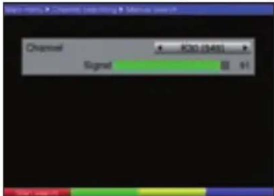 TECHNISAT DiGYBOXX T4 - Manual Search (Käsiotsing) - 1