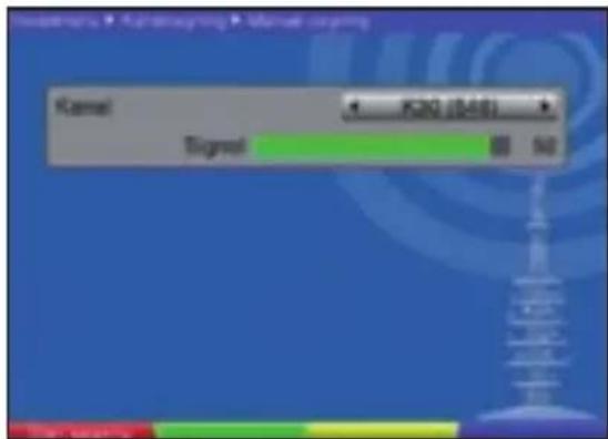 TECHNISAT DiGYBOXX T4 - Manuel søgning - 1