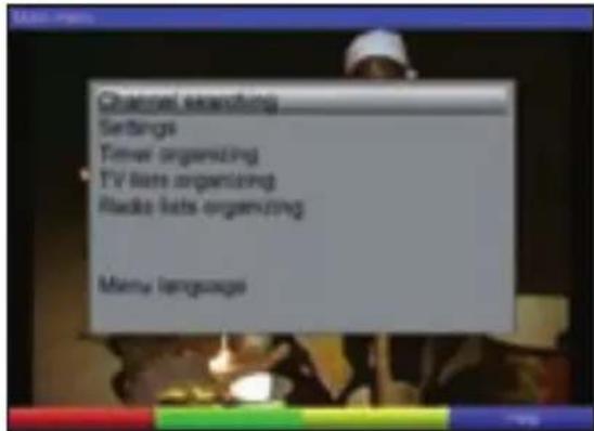 TECHNISAT DiGYBOXX T4 - Idioma del menú (Menu language) - 1