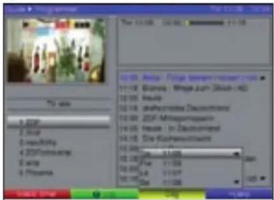TECHNISAT DiGYBOXX T4 - EPG-info - 2