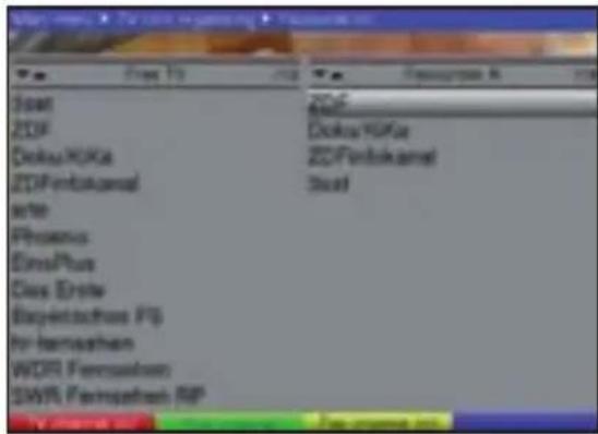 TECHNISAT DiGYBOXX T4 - Activación de la administración de listas de programas - 2