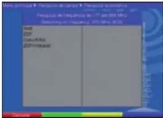 TECHNISAT DiGYBOXX T4 - Busca manual - 3