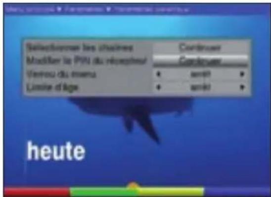 TECHNISAT DiGYBOXX T4 - Contrôle parental - 1