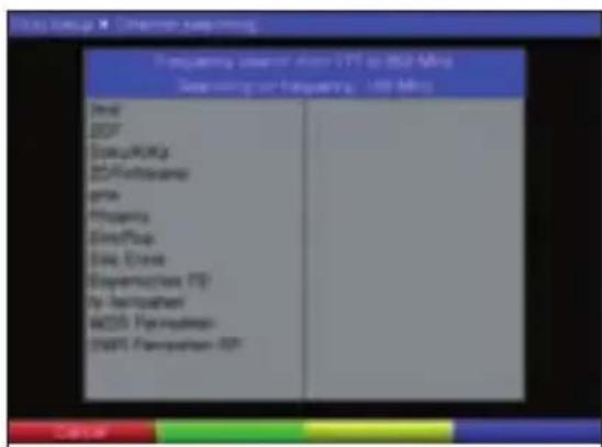 TECHNISAT DiGYBOXX T4 - Búsqueda de emisora - 1