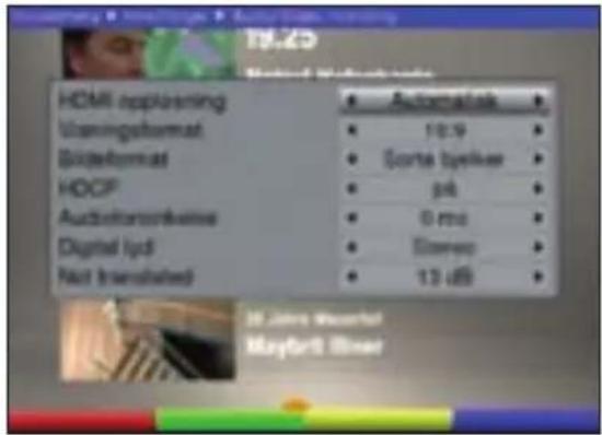 TECHNISAT DiGYBOXX T4 - Audio-/videoinnstillinger - 2