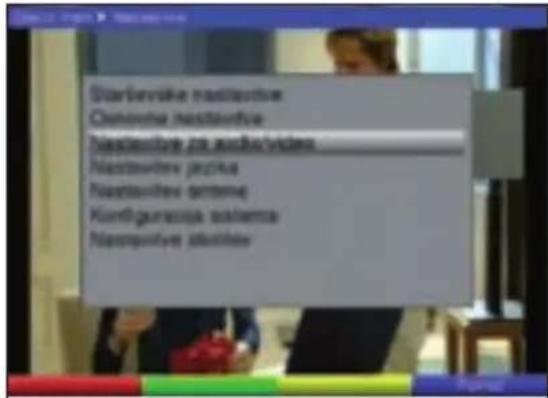 TECHNISAT DiGYBOXX T4 - Avdio/video nastavitve - 1