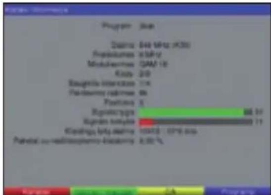 TECHNISAT DiGYBOXX T4 - Kanalo informacija - 1
