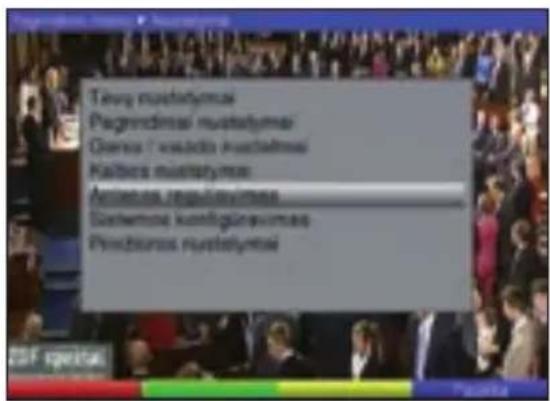 TECHNISAT DiGYBOXX T4 - Antenos derinimas - 1