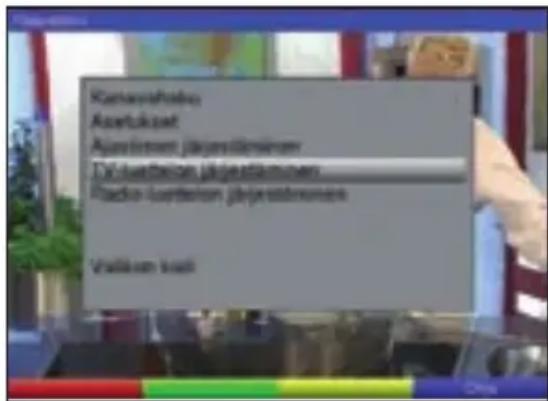 TECHNISAT DiGYBOXX T4 - Kanavaluetteloiden hallinnan avaaminen - 1