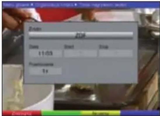 TECHNISAT DiGYBOXX T4 - Ręczne programowanie ustawień czasowych - 2