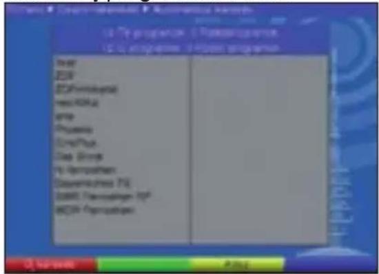 TECHNISAT DiGYBOXX T4 - A pásztázás után - 1