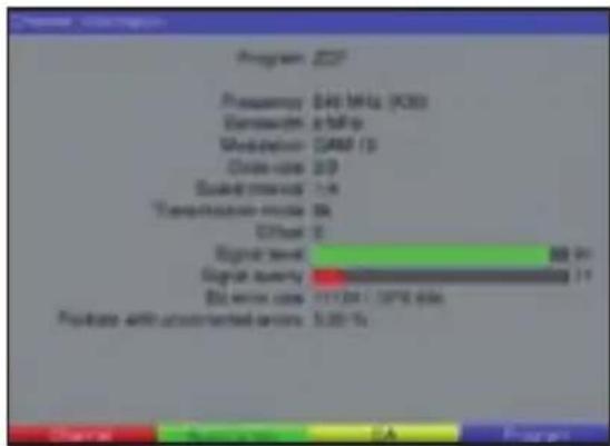 TECHNISAT DiGYBOXX T4 - Channel Information (Kanaliinfo) - 1