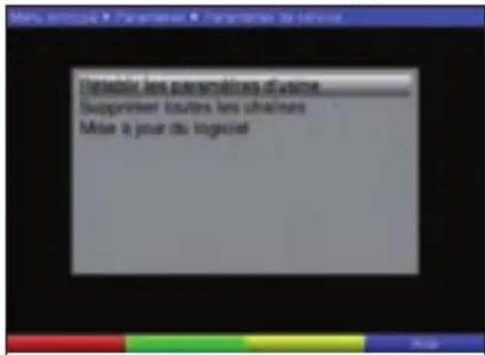 TECHNISAT DiGYBOXX T4 - Paramètres maintenance - 3