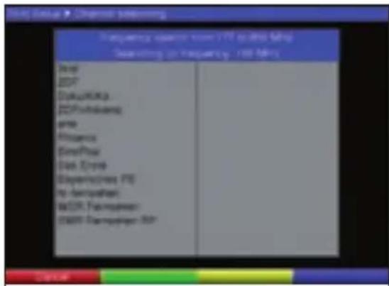 TECHNISAT DiGYBOXX T4 - Αναζήτηση καναλιών - 1