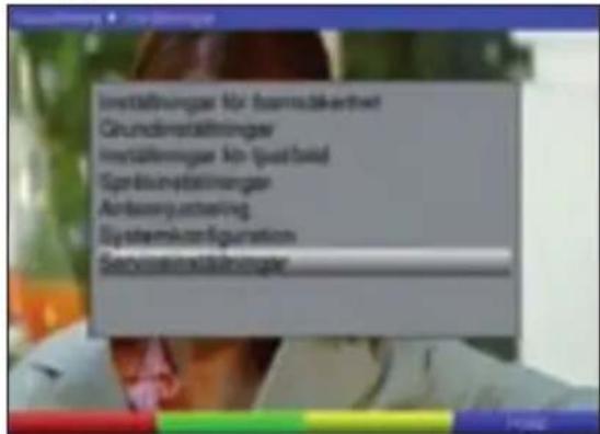 TECHNISAT DiGYBOXX T4 - Serviceinställningar - 2